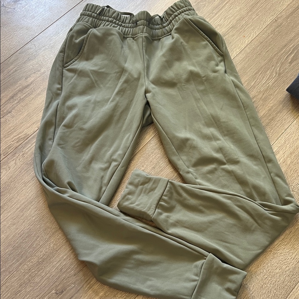 Olive Green Jogger Pants